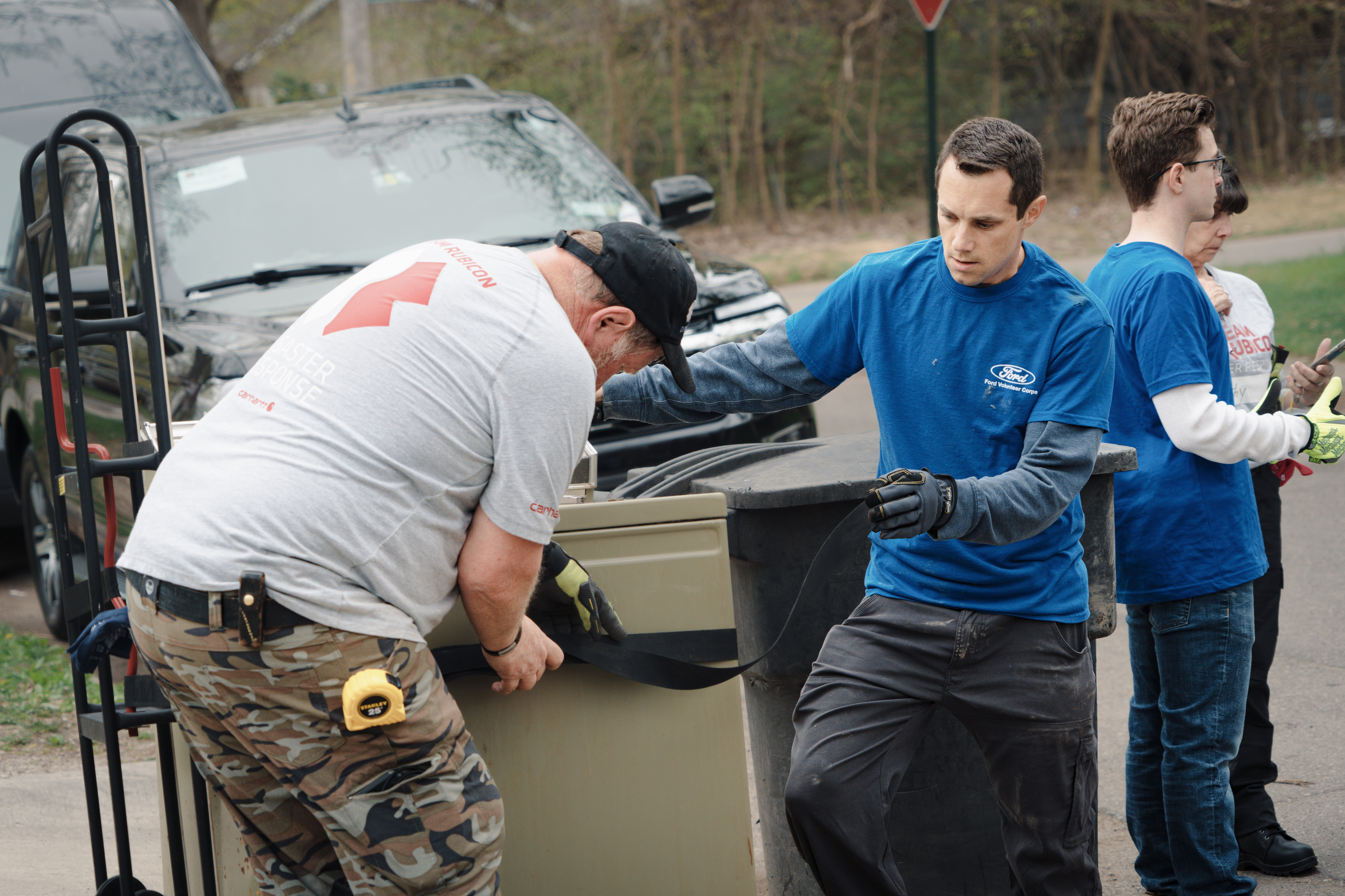 In response to Hurricane Helene, Team Rubicon – a veteran-led humanitarian organization that provides disaster relief before, during and after crises – deployed operations in Florida, North and South Carolina, Georgia and Tennessee. Ford Philanthropy contributed to Team Rubicon and is matching donations up to $100,000.